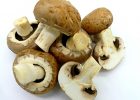 mushrooms, brown mushrooms, food